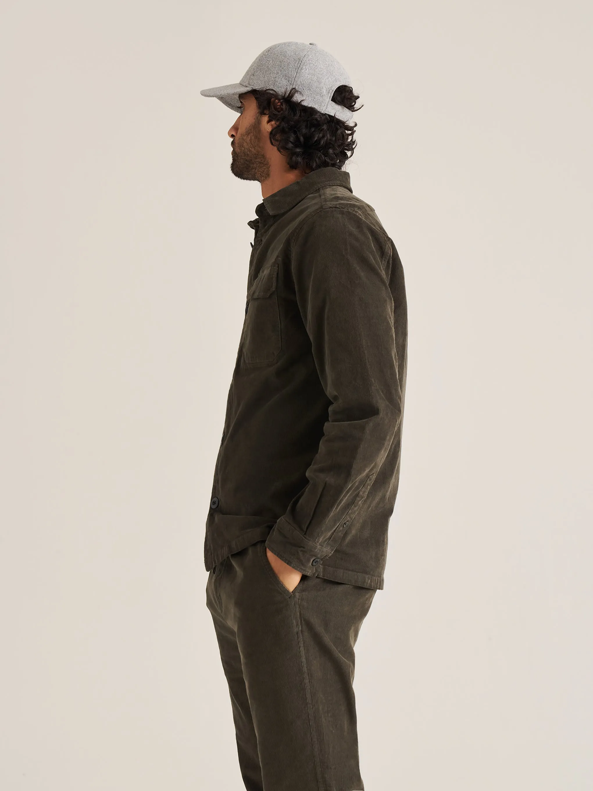 One Pocket Cord Shirt
