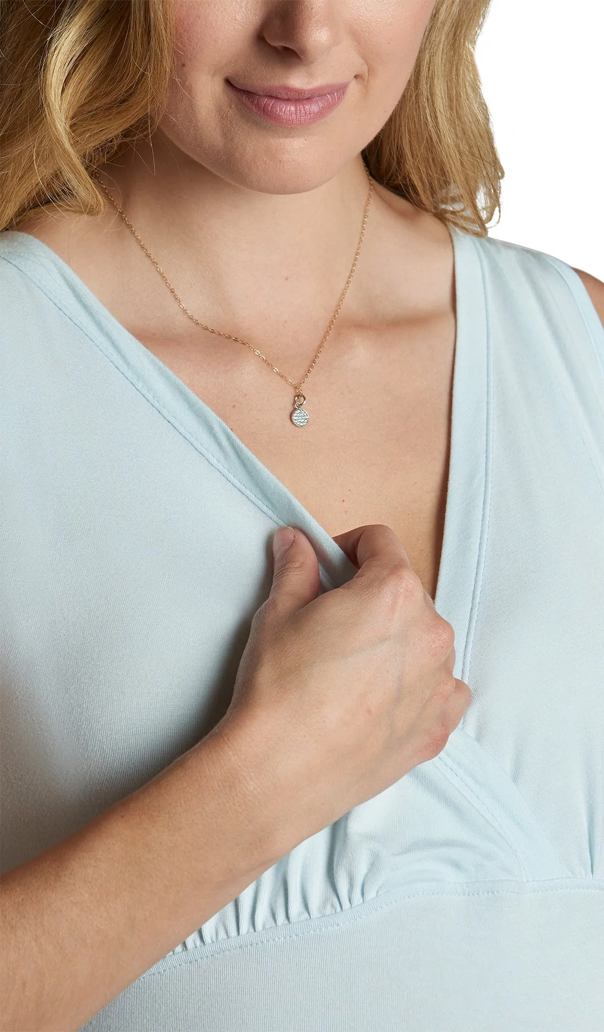 Personalized Analise 5-Piece Whispering Blue for Mom & Baby