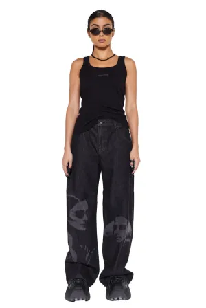 Petite Two Faced Denim