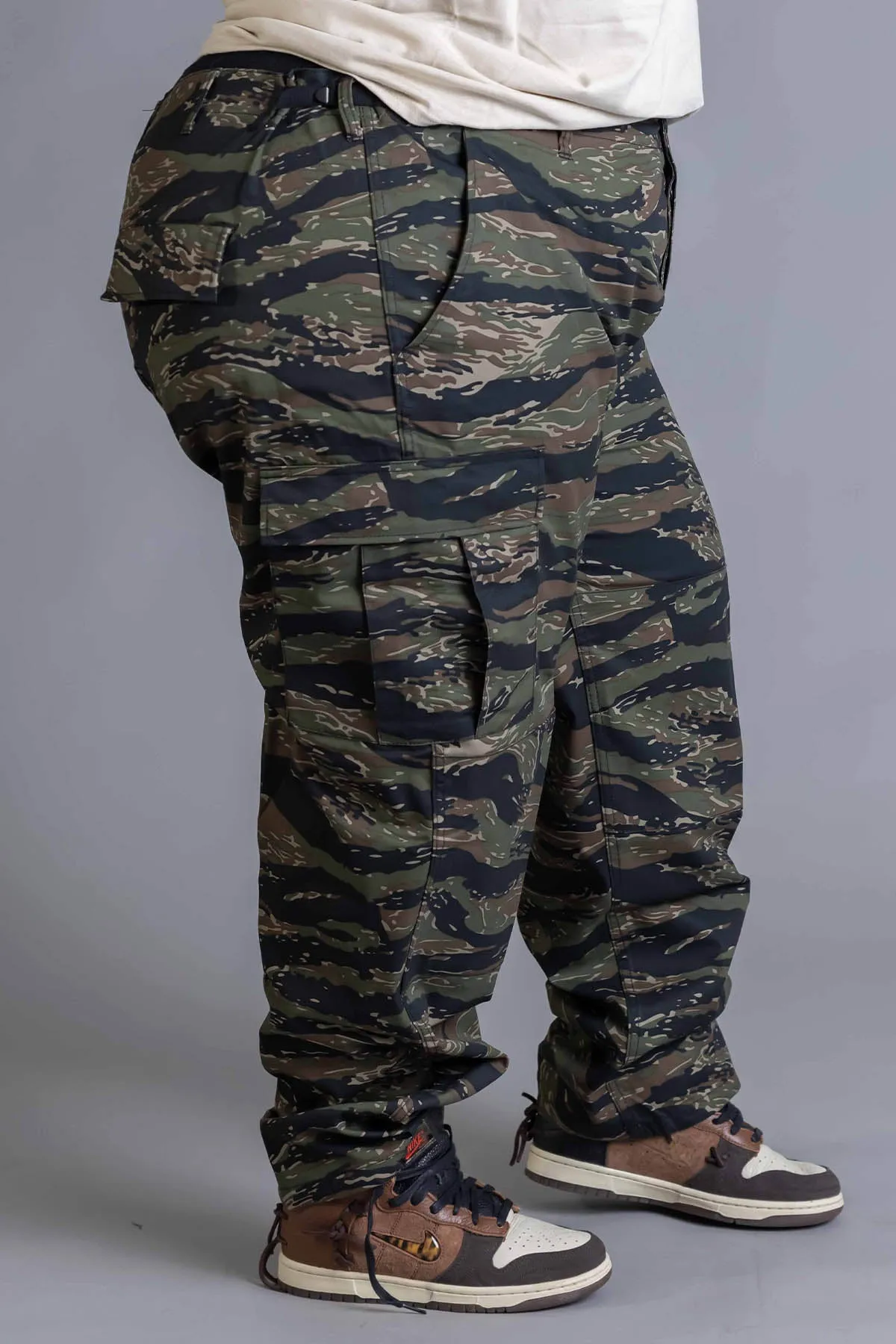 PLUS CNT COMBAT PANT - T-STRIPE CAMO
