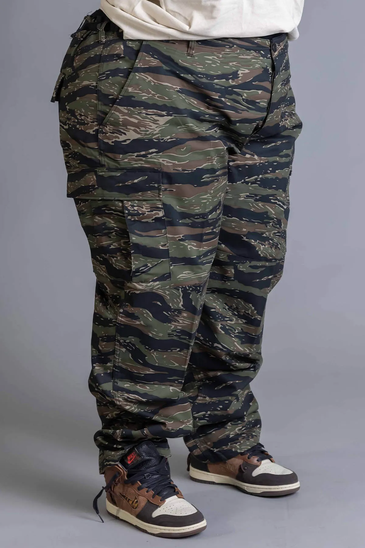 PLUS CNT COMBAT PANT - T-STRIPE CAMO