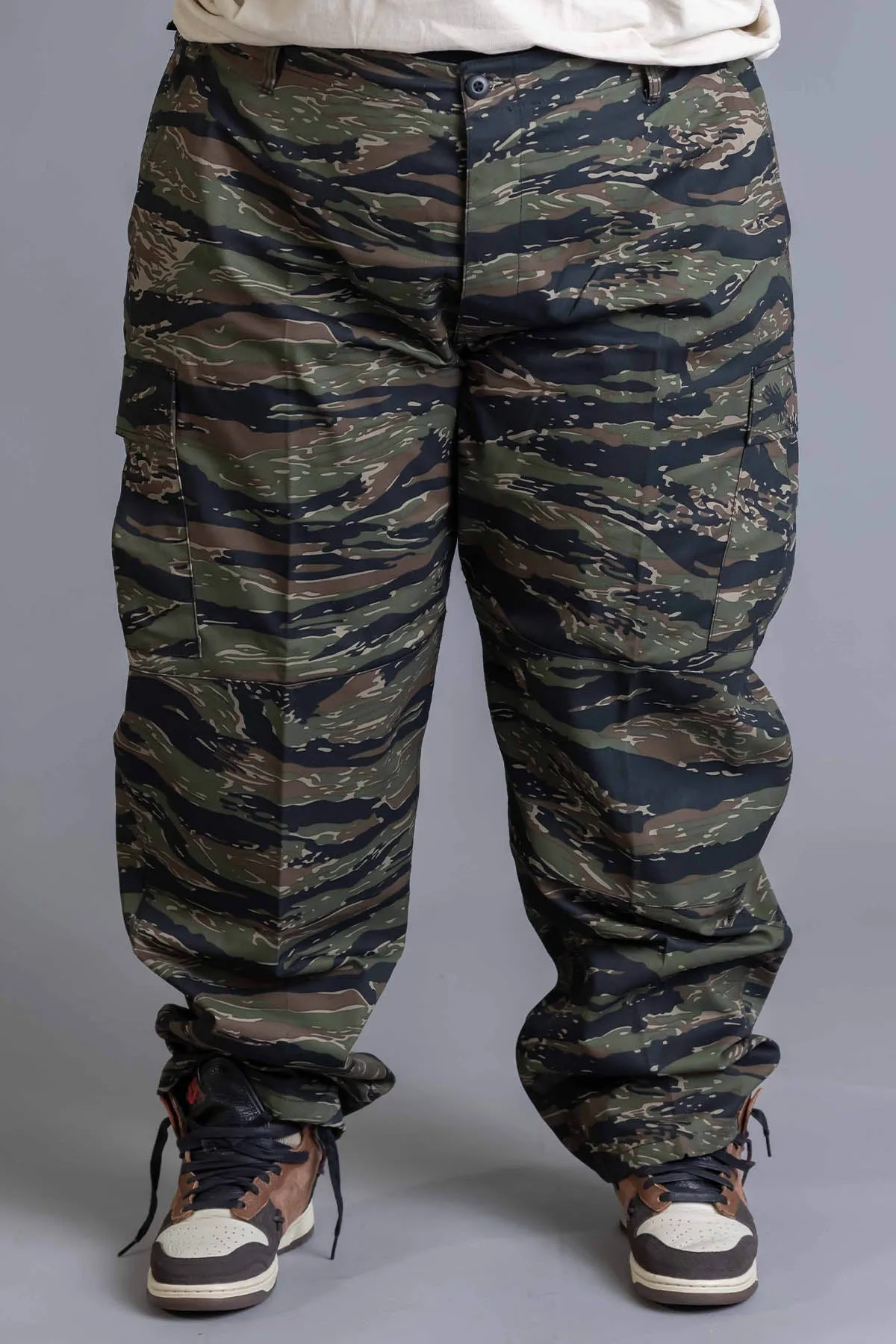PLUS CNT COMBAT PANT - T-STRIPE CAMO