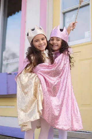 Precious Pink Sequin Cape 5/6