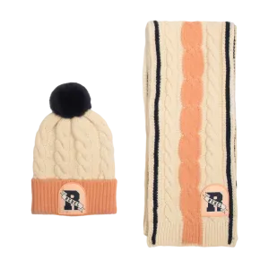 Princess Leia Knit Scarf & Beanie Set
