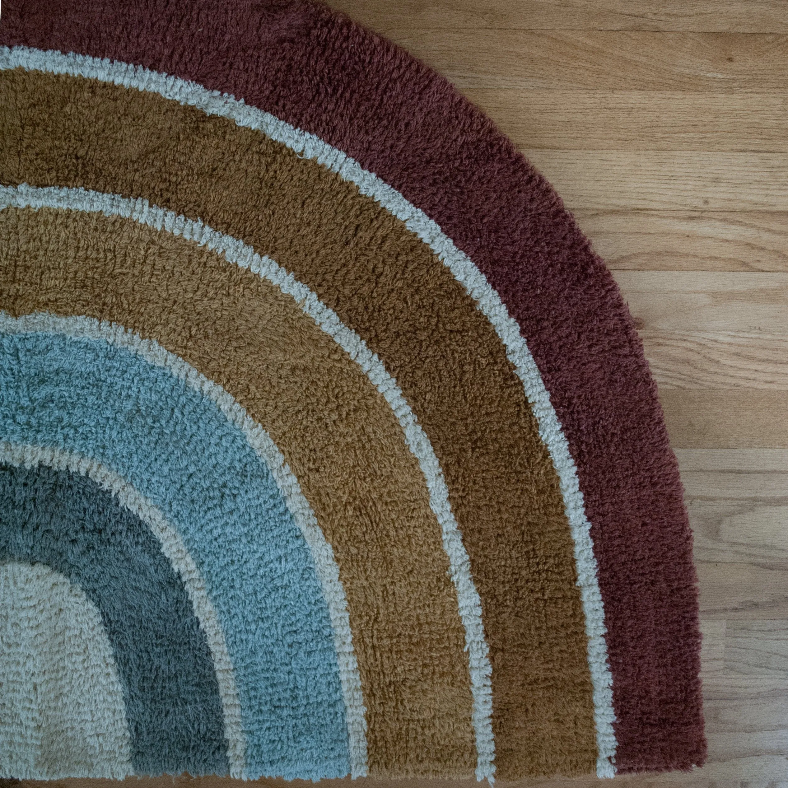 Rainbow Multi Color Accent Rug