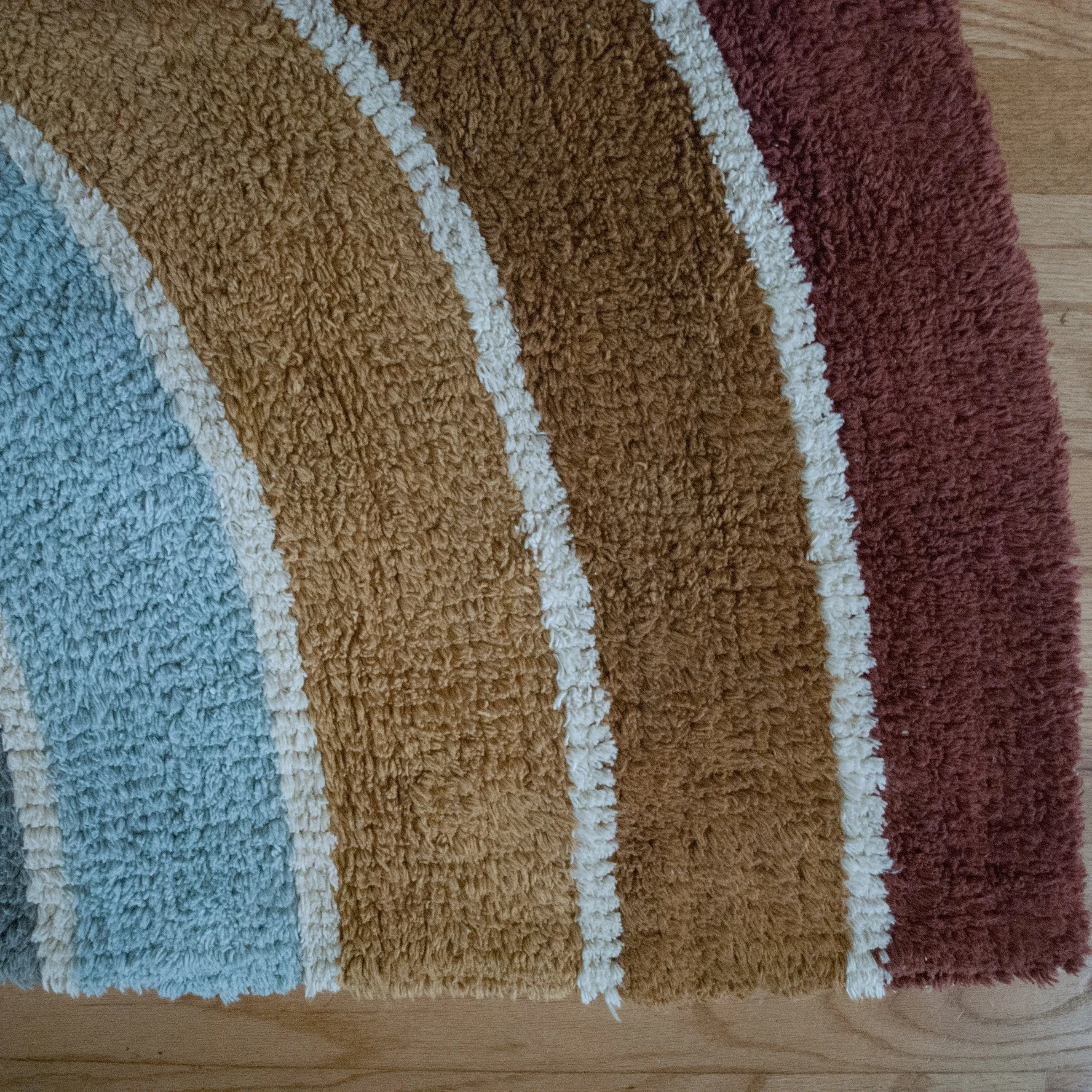 Rainbow Multi Color Accent Rug