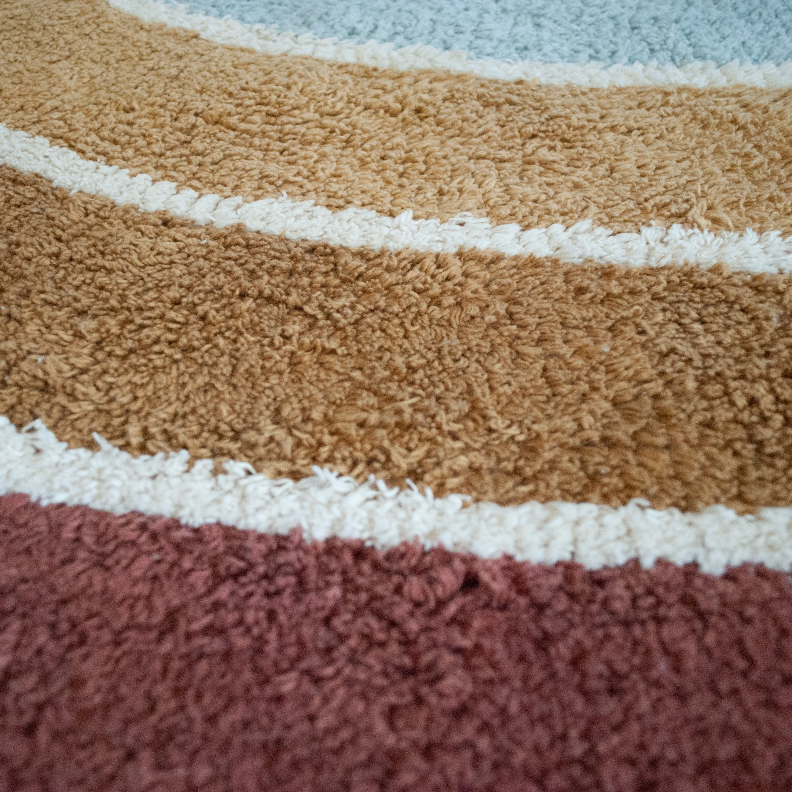 Rainbow Multi Color Accent Rug