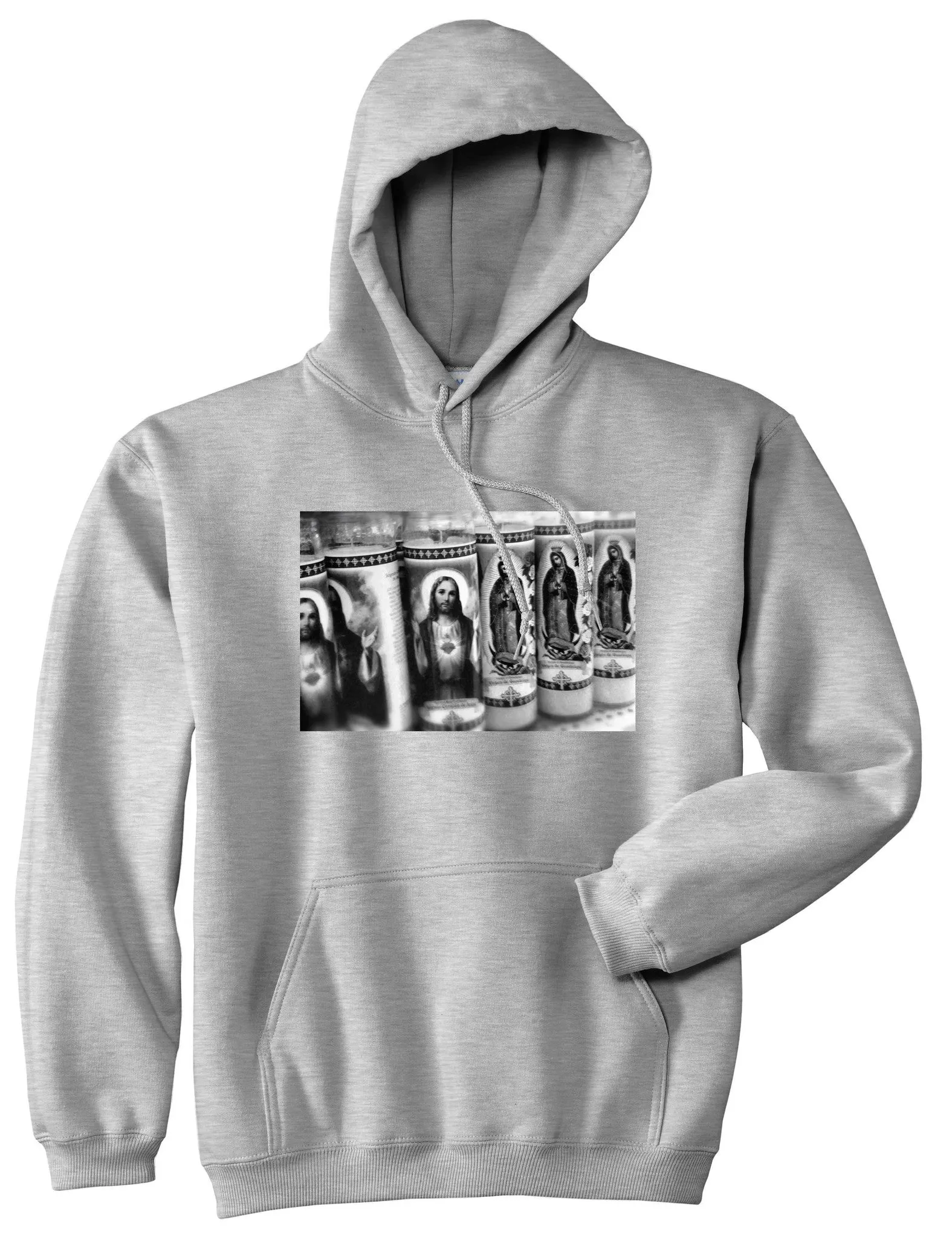 Religious Candles Photography by John Ramos Pullover Hoodie Hoody