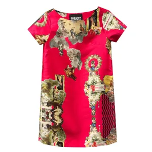 SALE Sicily hot pink straight dress