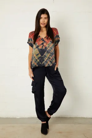 Satin Pant-Black