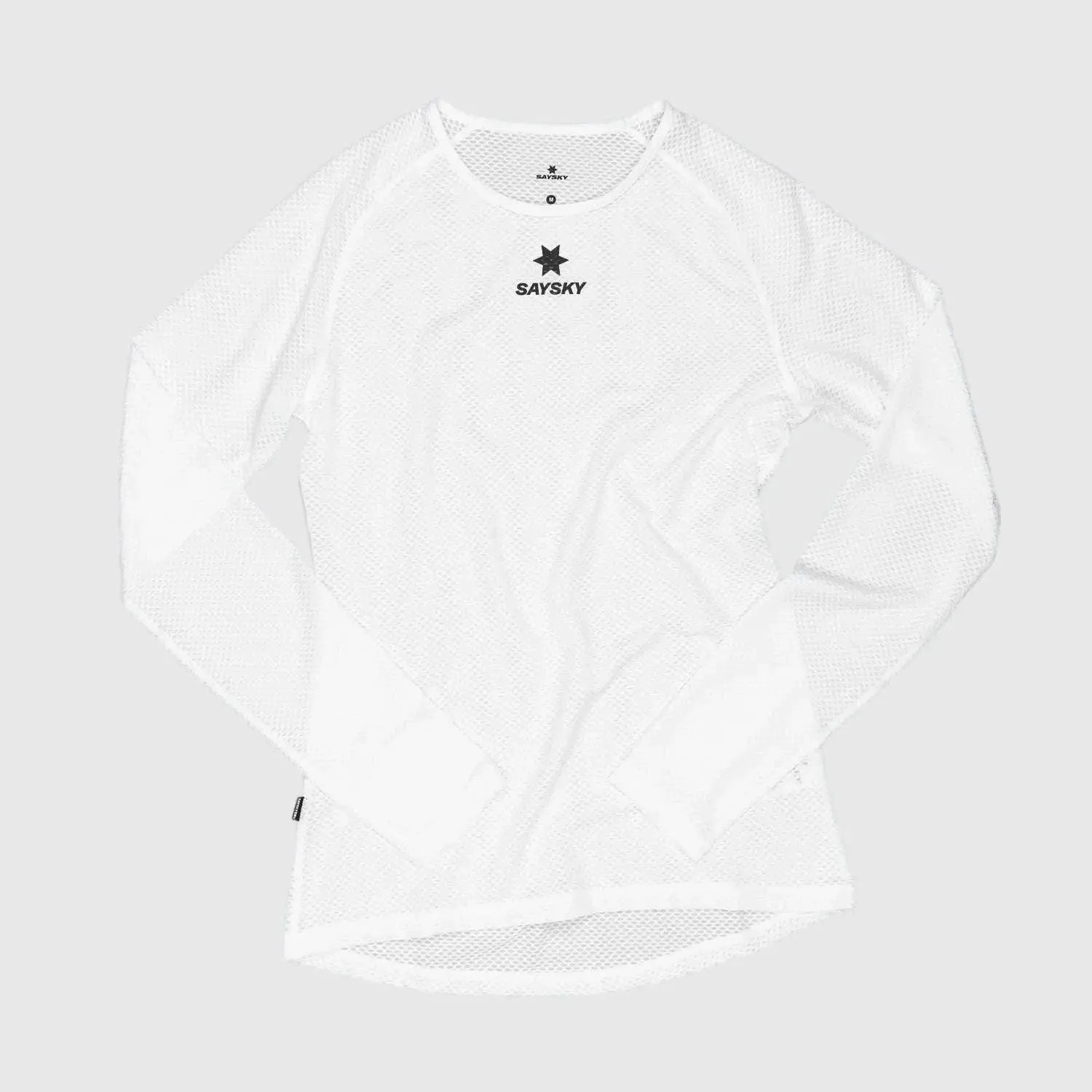 Saysky | Mesh Base Layer | Long Sleeve | White