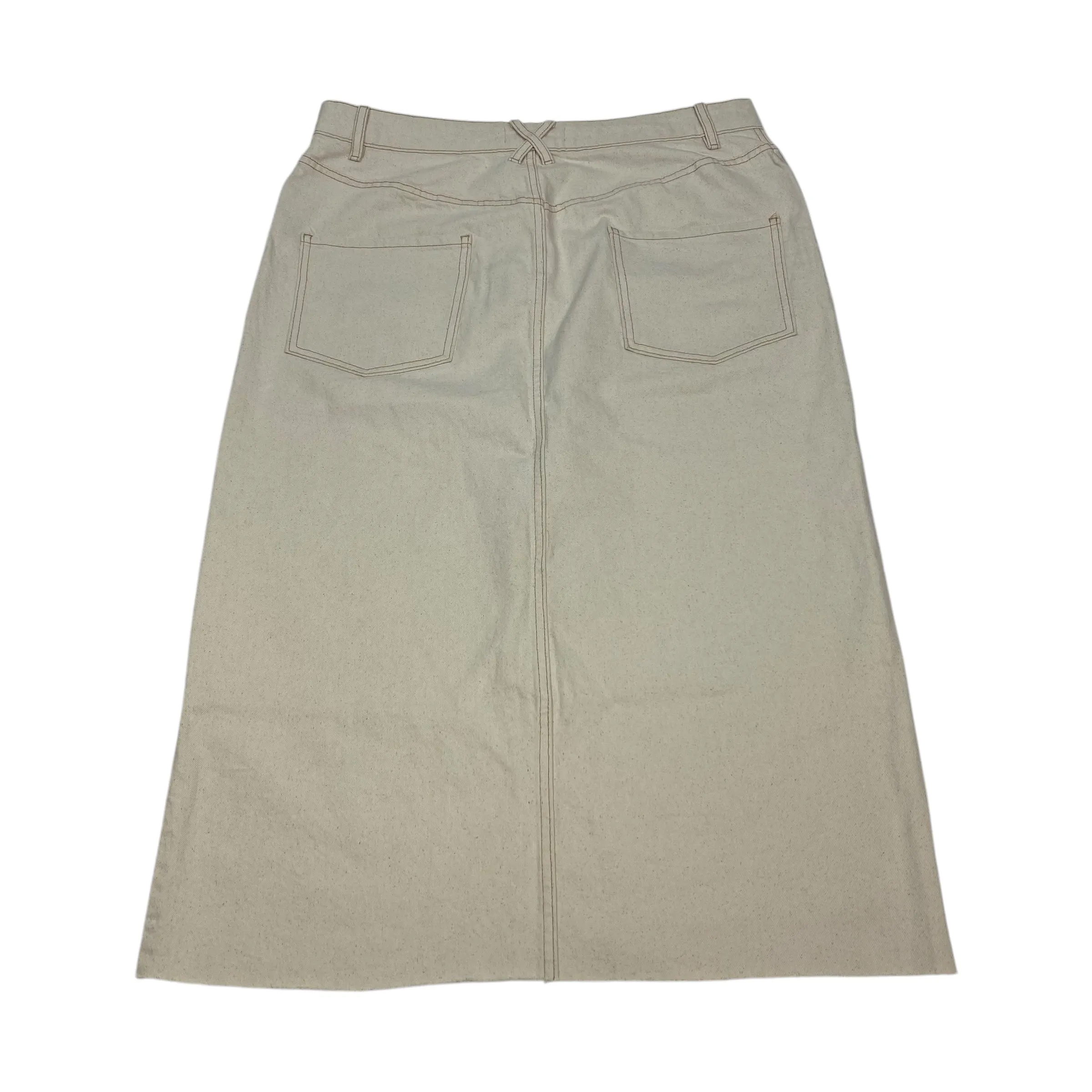 Skirt Midi By Primark In Cream, Size: L