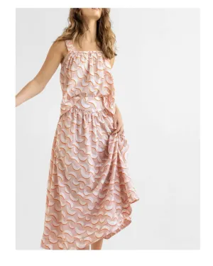 Skirt With Yoke in Petal Print | Petal Print