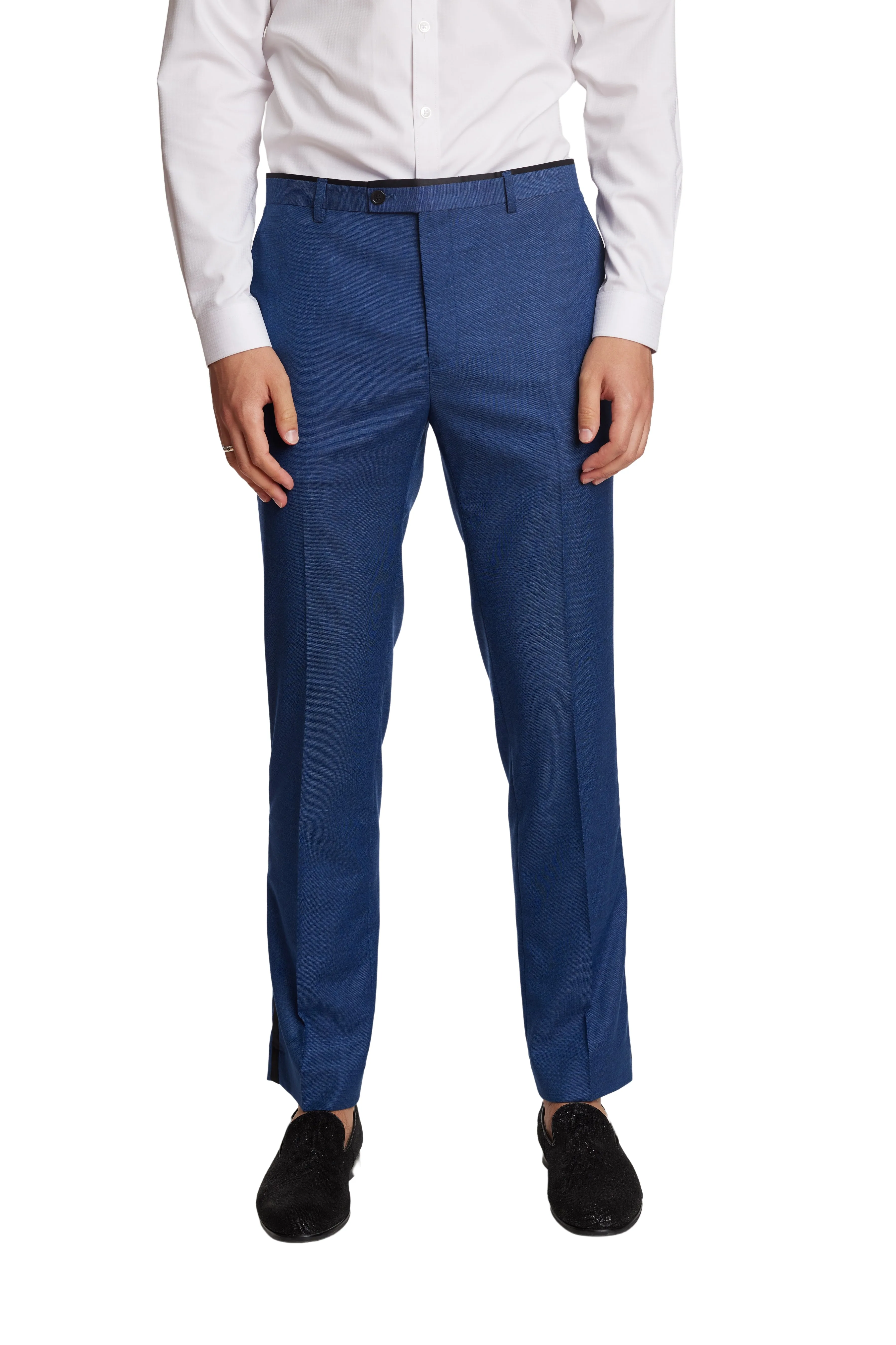 Sloane Tux Pants - slim - Dark Blue Shark