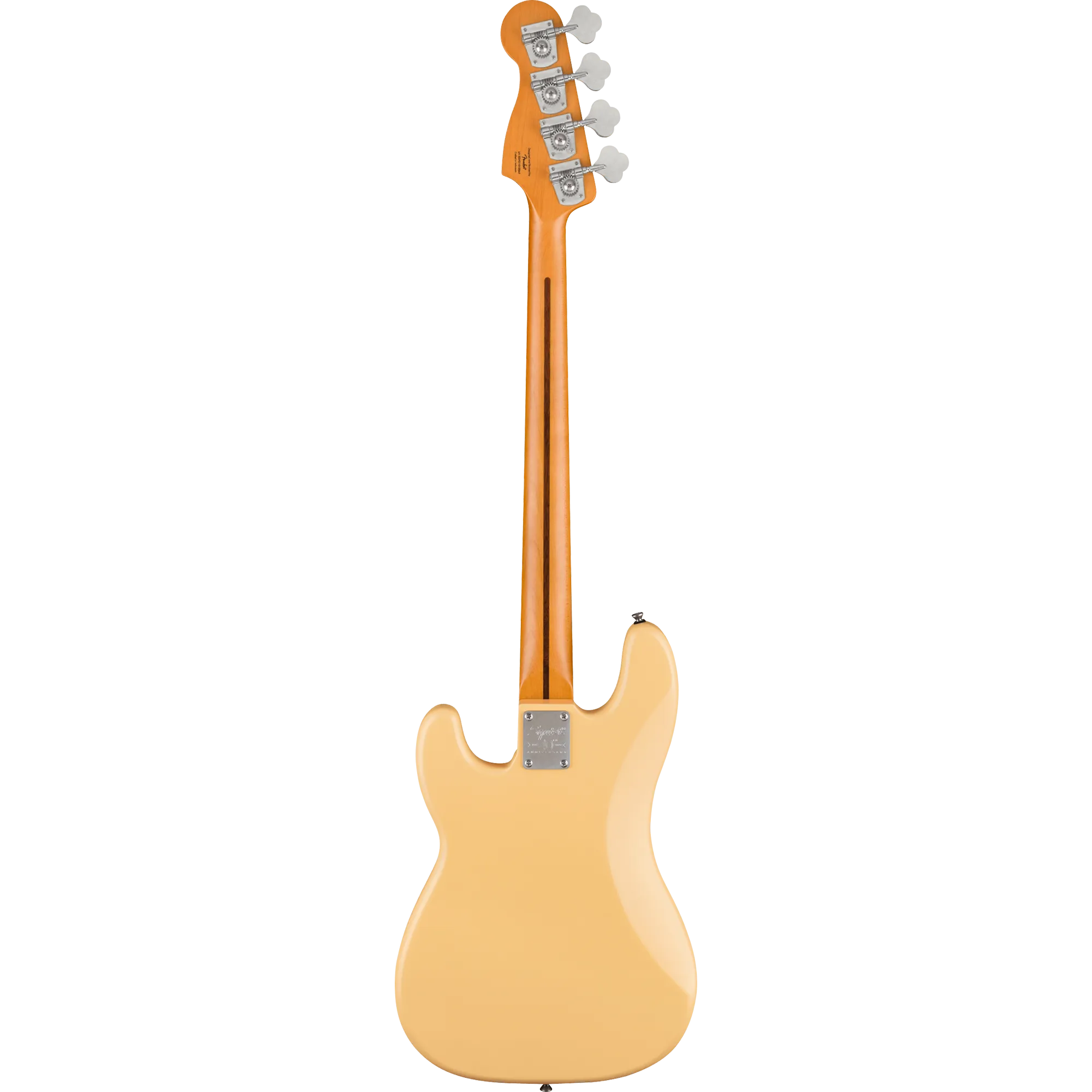 Squier 40th Anniversary Precision Bass, Vintage Edition, Maple, Satin Vintage Blonde