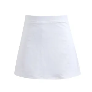 Sweet Shop White Ruffle Back Skirt