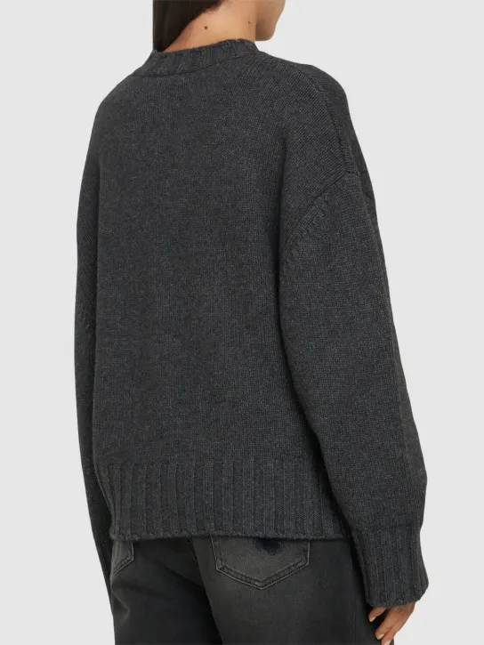 The Attico   Merino wool &amp; cashmere sweater 