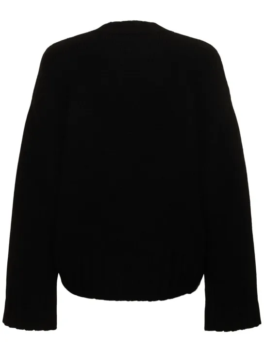 The Attico   Merino wool &amp; cashmere sweater 