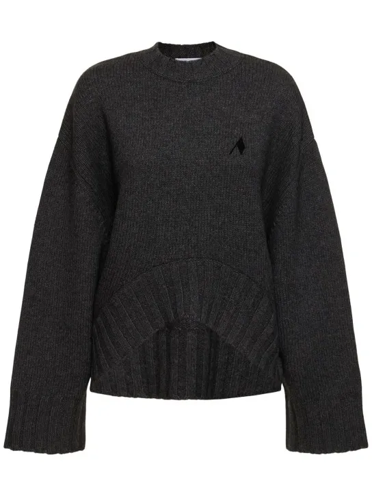 The Attico   Merino wool &amp; cashmere sweater 