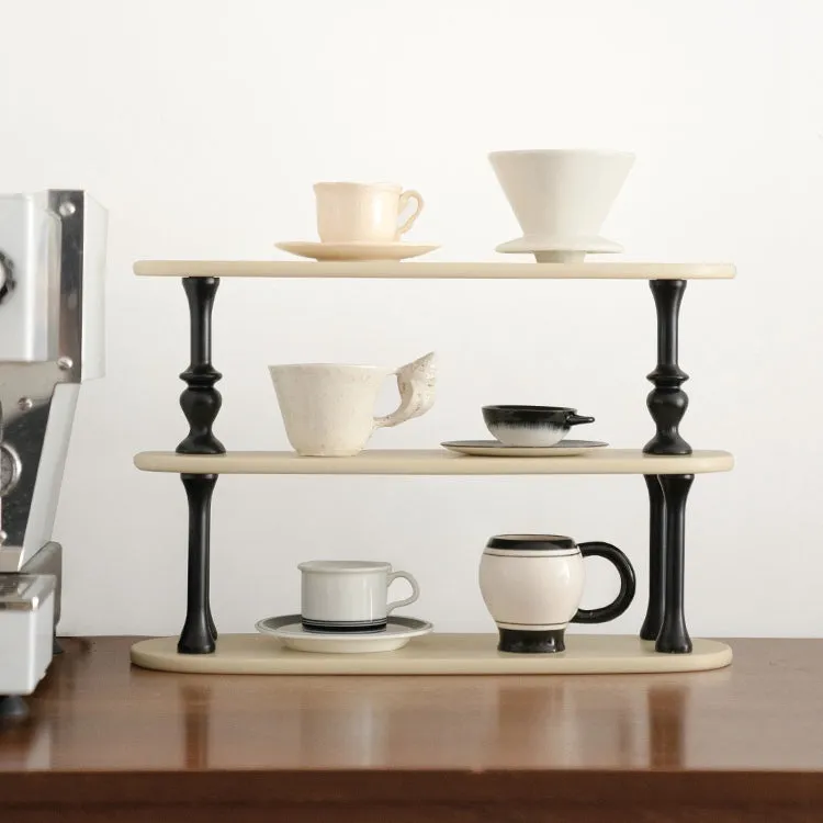 Three-layer Wooden Shelf