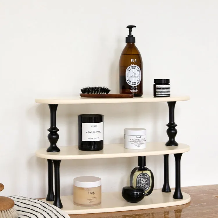 Three-layer Wooden Shelf