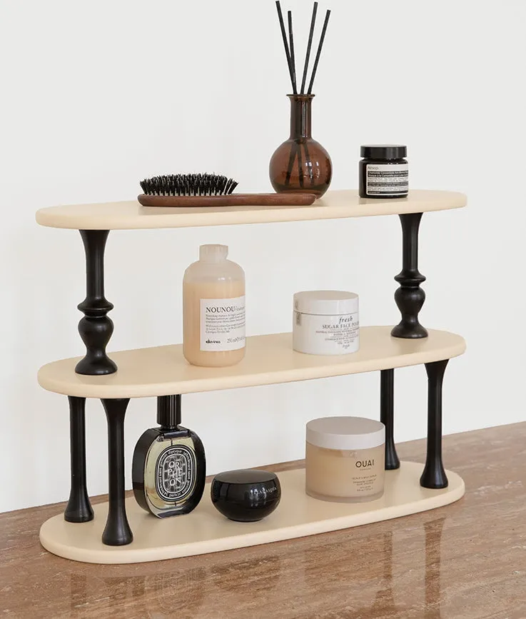 Three-layer Wooden Shelf