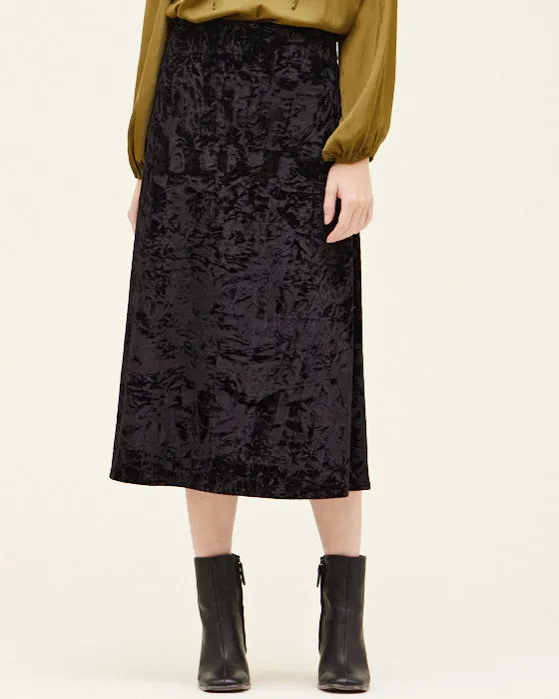 Velvet Slip Skirt