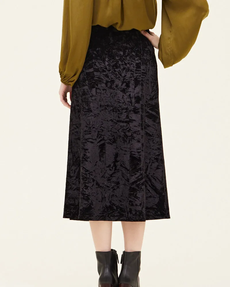 Velvet Slip Skirt