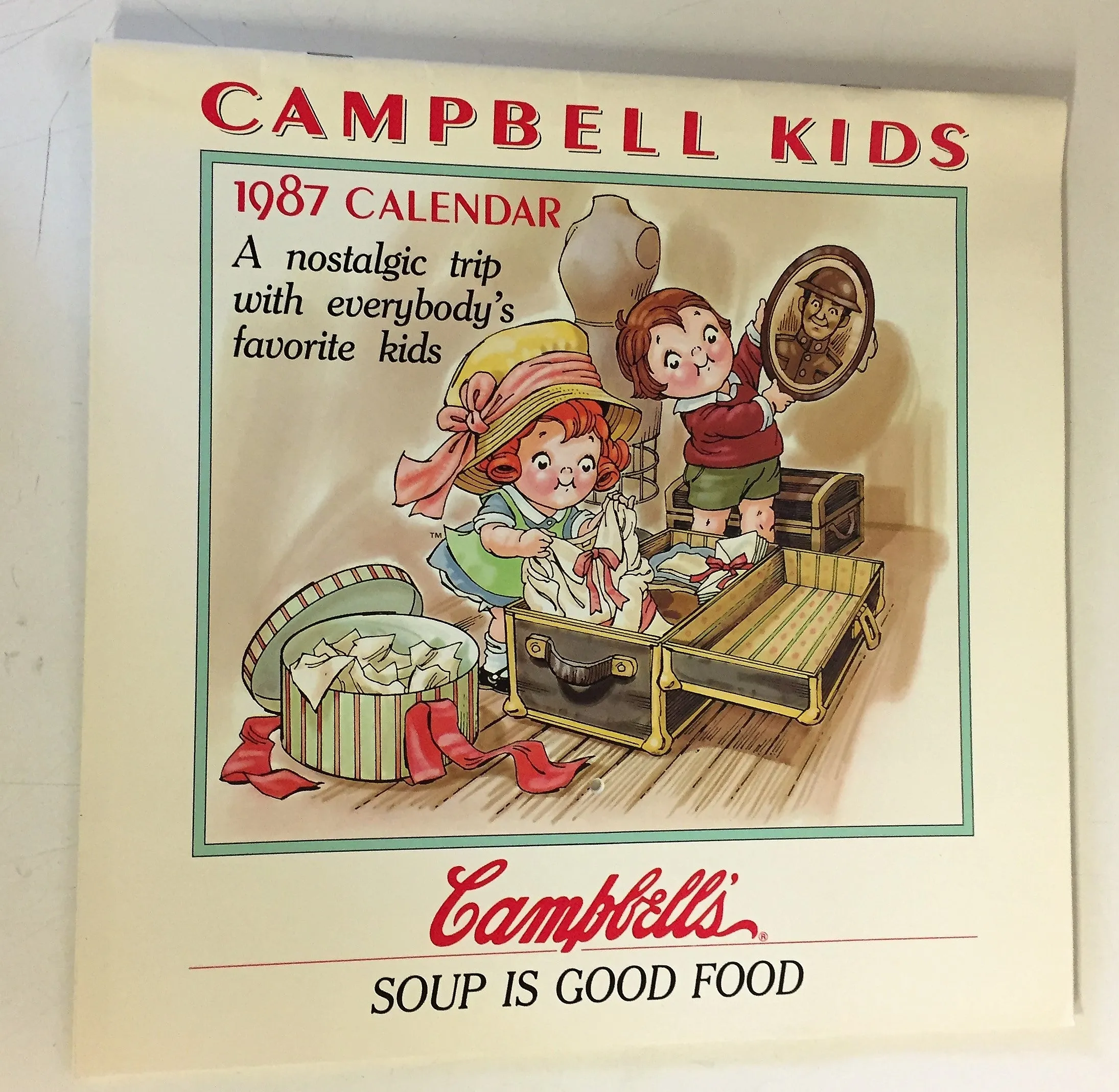 Vintage 1987 Campbell Soup Kids Calendar NOS Unused