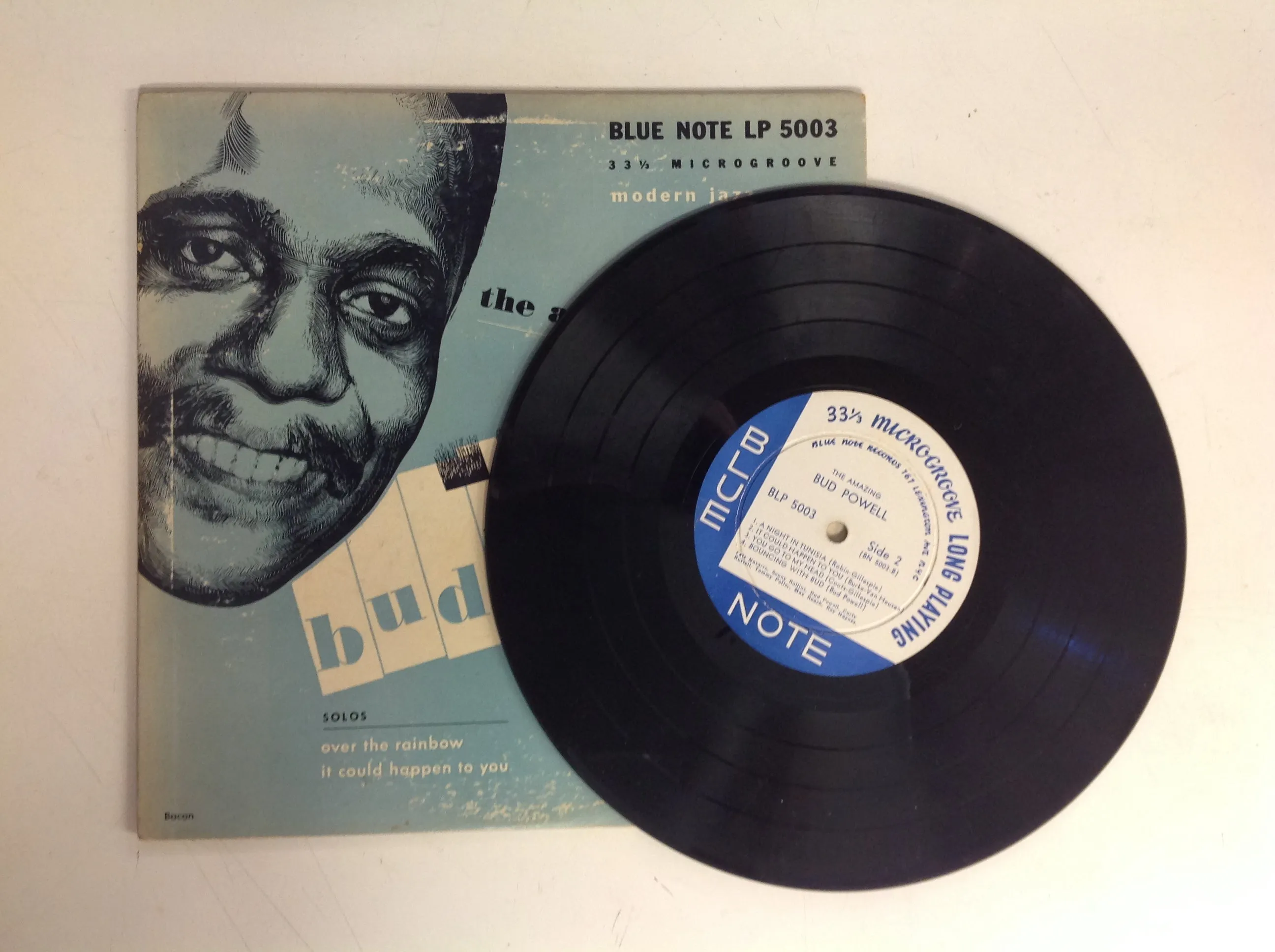 Vintage The Amazing Bud Powell Blue Note LP 33 1/3 Microgroove Modern Jazz Series