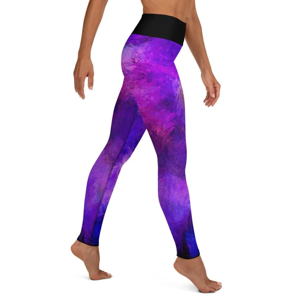 Violet Psionic ~ High Waist Leggings *