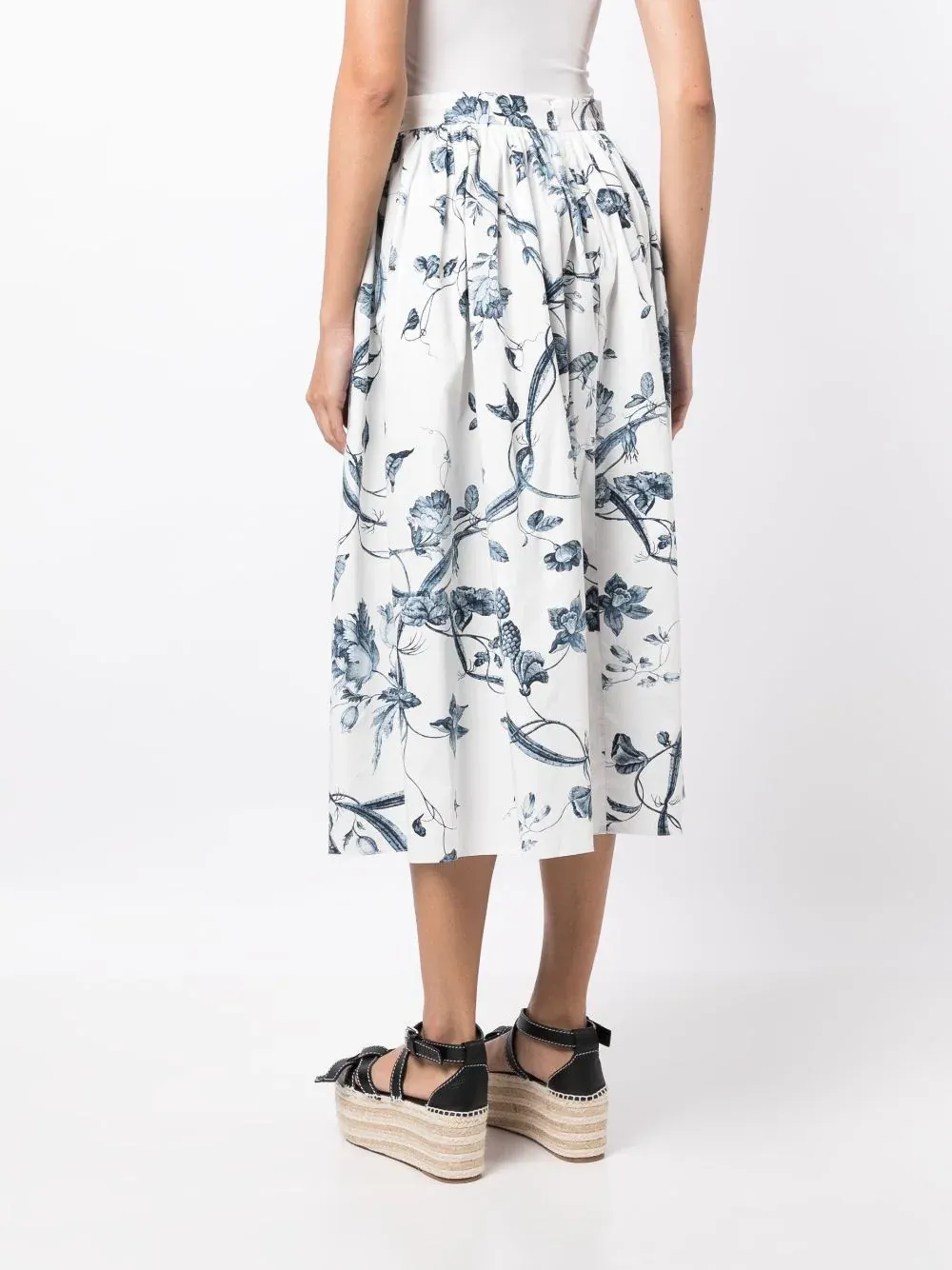 Volume Midi Skirt