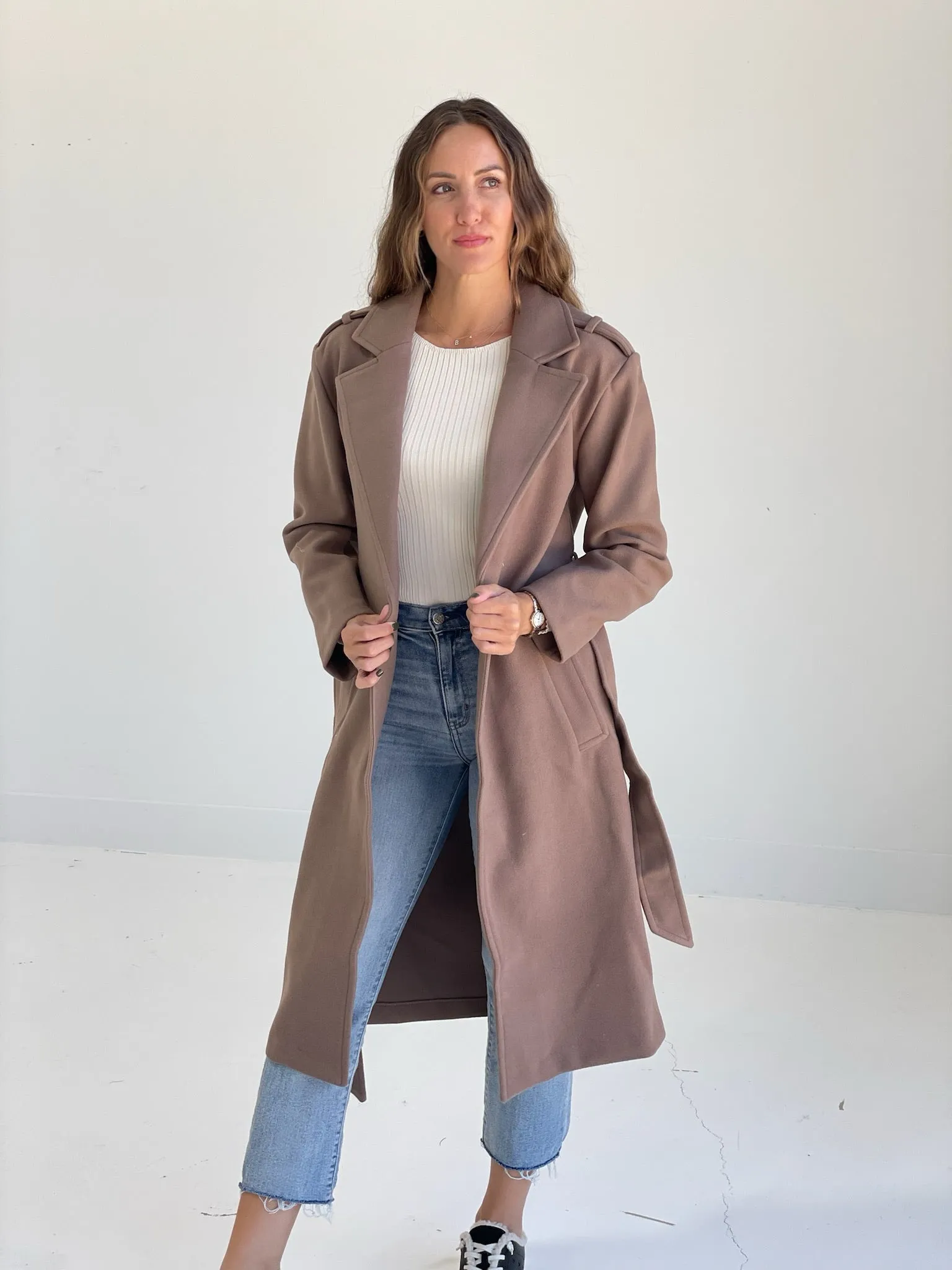 West Side Coat - Cocoa