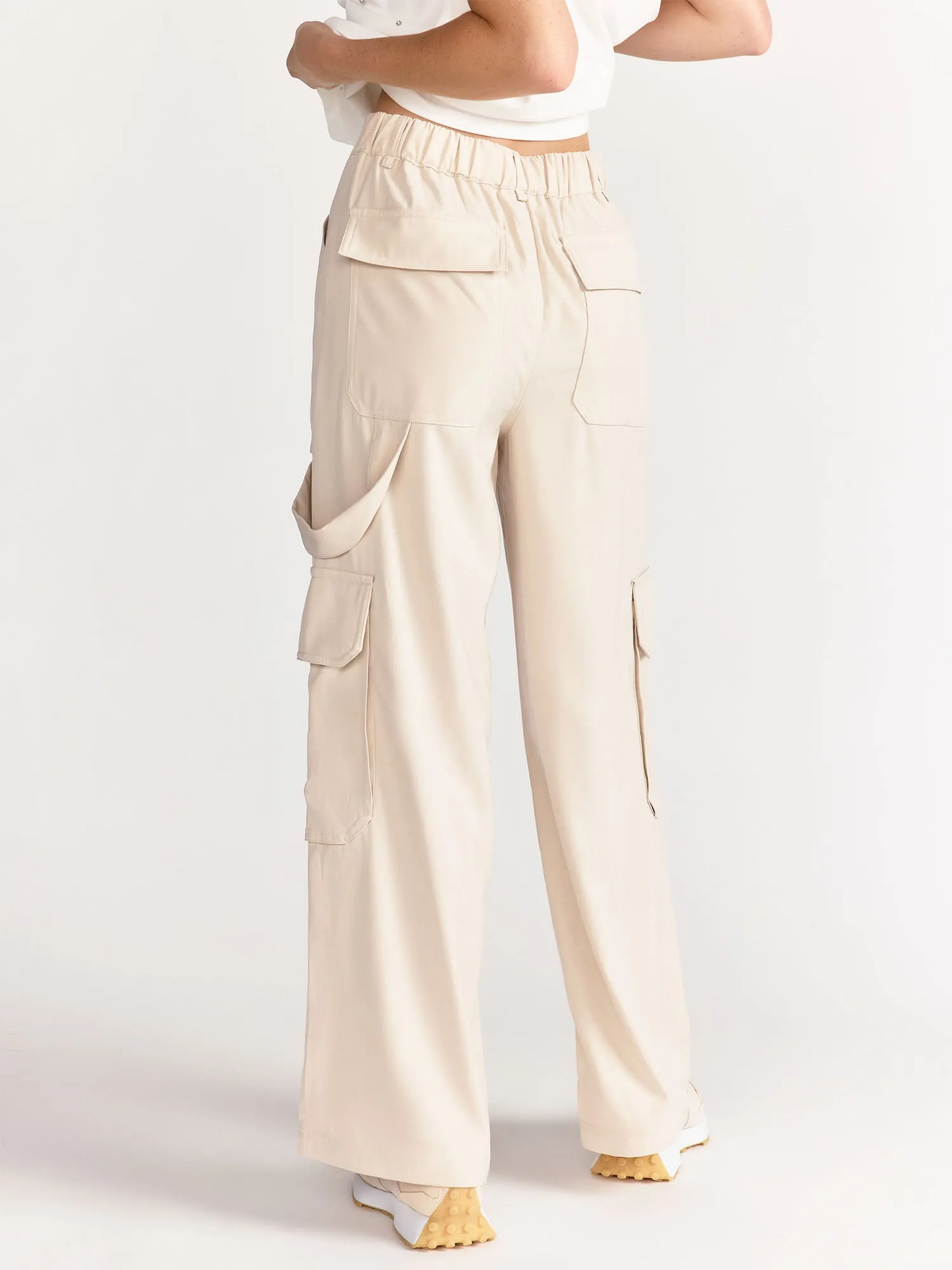 Wide Leg Cargo Pants