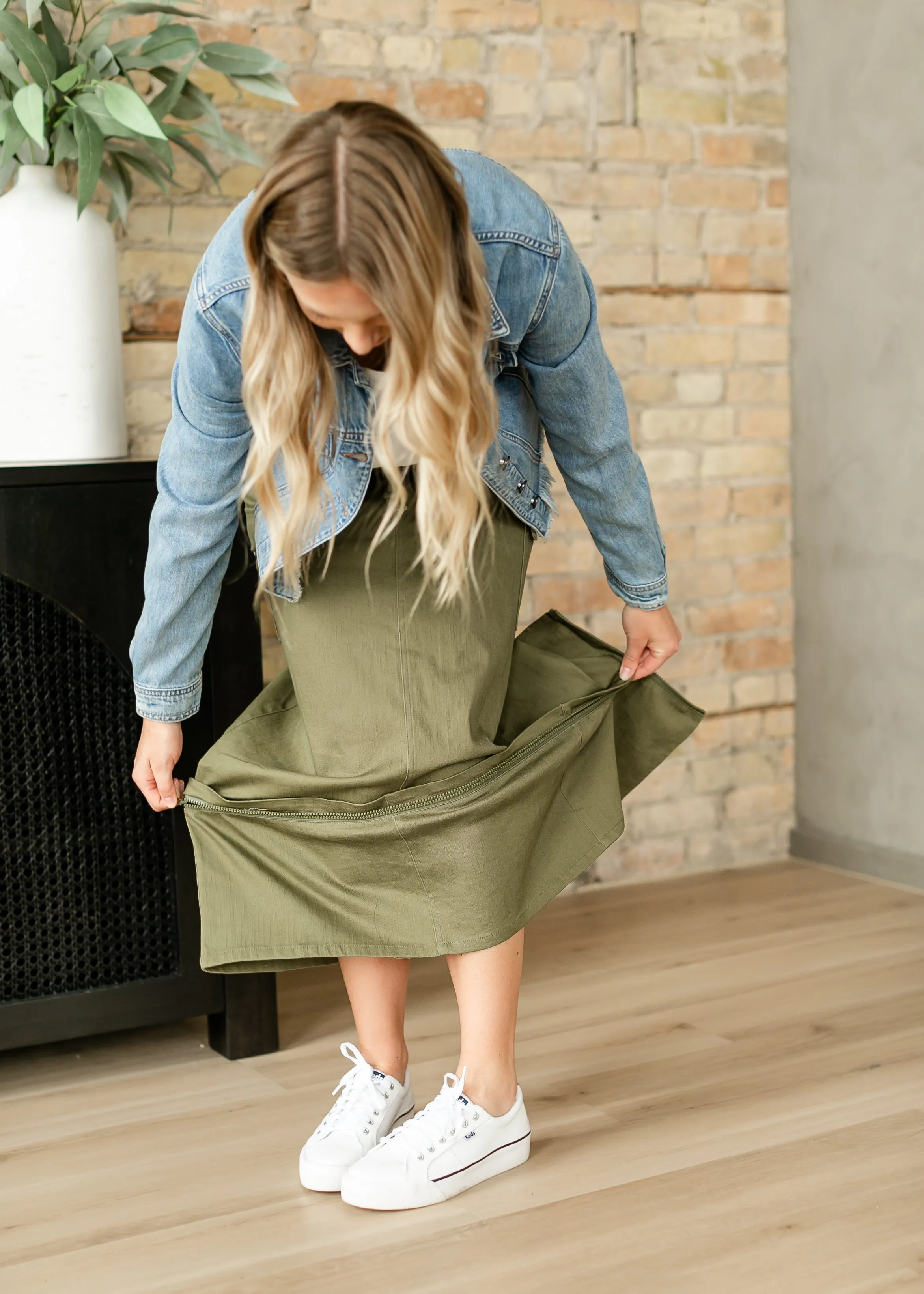 Zarina Cargo Midi or Maxi Skirt - FINAL SALE