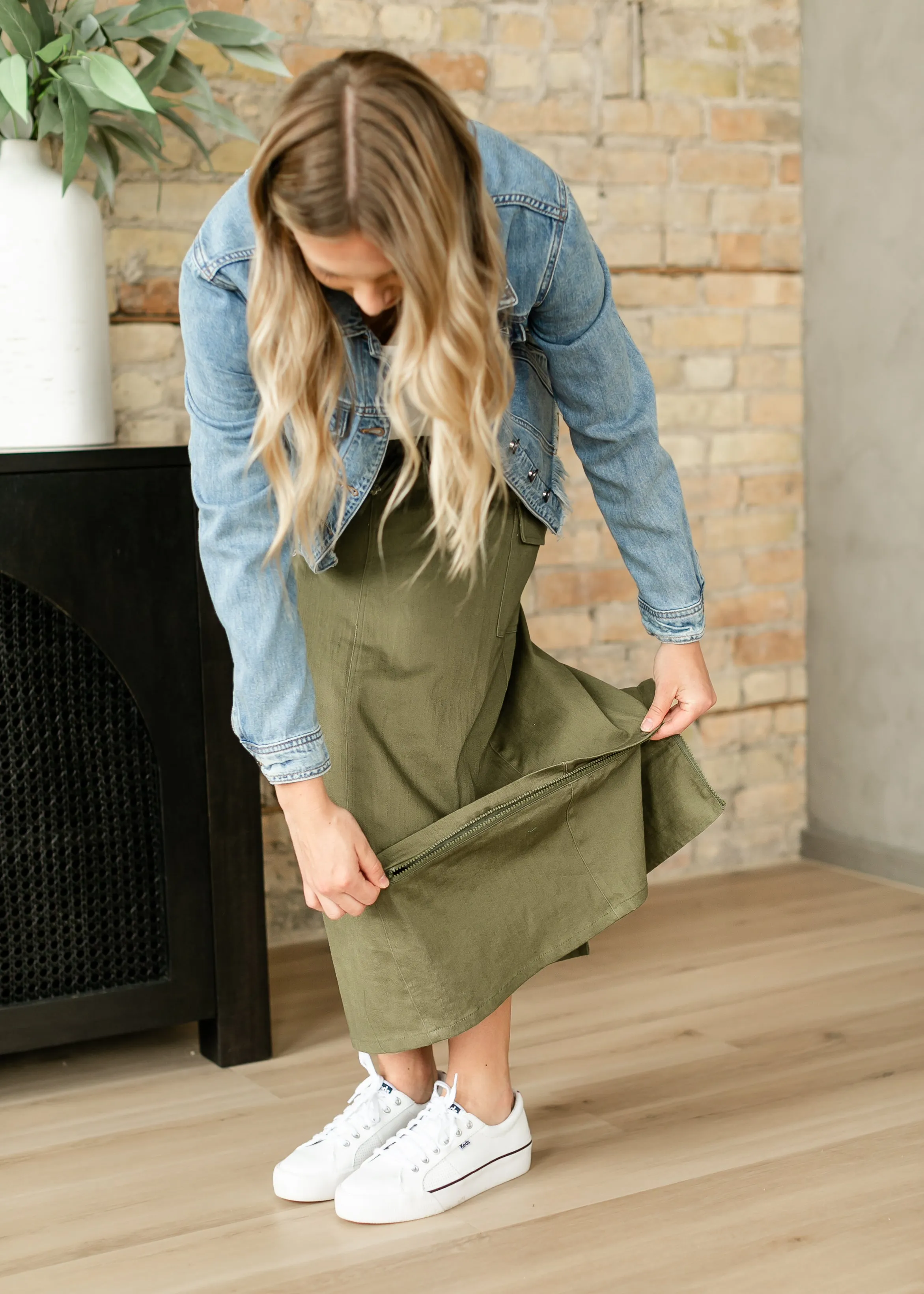 Zarina Cargo Midi or Maxi Skirt - FINAL SALE