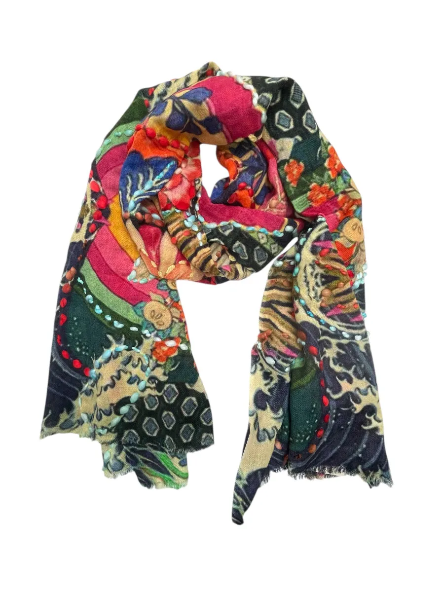 ZODA Pure Wool Scarf-Jewel